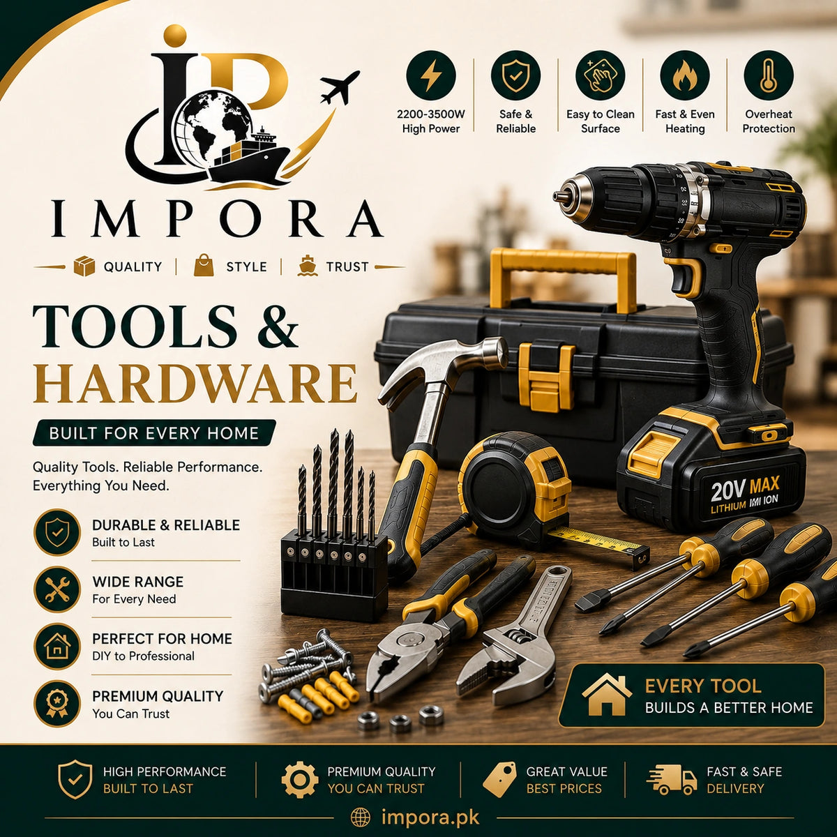 TOOLS & HARDWARE